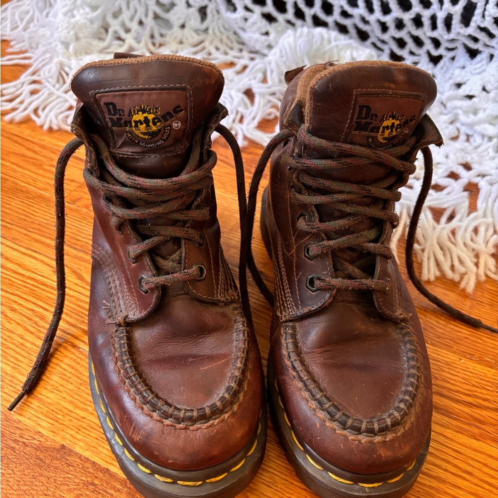 Dr. Martens Brown Leather Vintage Boots